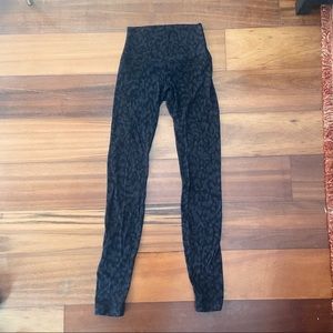 Lululemon Camo/Animal Align High-Rise Leggings